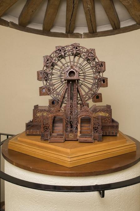 Grand modèle réduit de la Grande roue de l'Exposition Universelle de 1900, fin XXsiècle